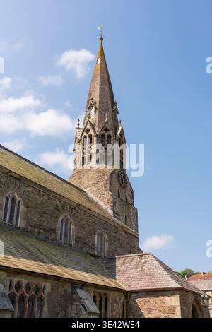 XIIIe siècle : Bartholomew's Church, Lostwithiel, Cornouailles, Royaume-Uni Banque D'Images