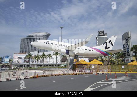Le centre commercial terminal 21 dans la ville de Pattaya dans la province de Chonburi en Thaïlande, Thaïlande, Pattaya, novembre 2022 Banque D'Images