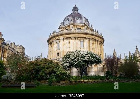 Photo extérieure de Radcliffe Camera à Radcliffe Square et Brasenose College, Oxford, Royaume-Uni Banque D'Images