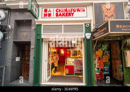 LONDRES - 26 FÉVRIER 2026 : Chinatown Bakery boulangerie de style Hong Kong sur Queensway Bayswater Banque D'Images