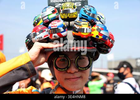Suzuka, Japon. 28 mars 2026. Atmosphère du circuit - ventilateur. 28.03.2026. Championnat du monde de formule 1, Rd 3, Grand Prix du Japon, Suzuka, Japon, jour de qualification. Crédit : James Moy/Alamy Live News Banque D'Images