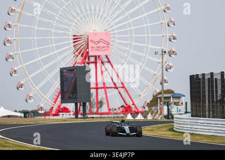 Suzuka, Japon. 28 mars 2026. Kimi Antonelli de Mercedes participe à la session de qualification du Grand Prix du Japon de formule 1 sur le circuit de Suzuka à Suzuka, Japon, le 28 mars 2026. Crédit : Song Haiyuan/Xinhua/Alamy Live News Banque D'Images