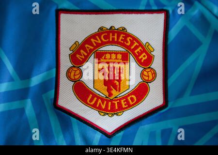 Manchester United Football Club de badge Banque D'Images