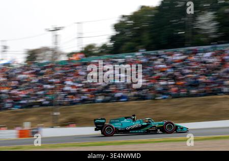 Suzuka, Japon. 28 mars 2026. 18 STROLL lance (CAN), Aston Martin F1 Team AMR26, action lors du Grand Prix du Japon de formule 1 2026, 3ème manche du Championnat du monde de formule 1 2026 du 27 au 29 mars 2026 sur le circuit de Suzuka, à Suzuka, au Japon Banque D'Images
