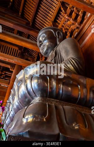 Statue de Bouddha, Gebetshaus, Jing?an-Tempel, ?Tempel des Friedens und der Ruhe Banque D'Images