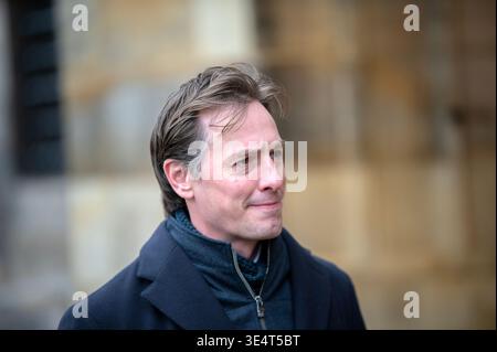 Laurens Dassen à la réception du nouvel an King Willem Alexander à Amsterdam pays-Bas 12-1-2026 Banque D'Images
