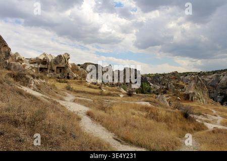 St John Church Kiliclar Valley août 2024 ancien sanctuaire rocheux taillé en Cappadoce Turquie Banque D'Images
