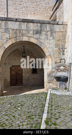 Veroli, Italie, 29 mars 2026 - Certosa dei Trisulti un ancien monastère en Italie. Crédits : Luigi de Pompeis/Alamy Stock photo Banque D'Images