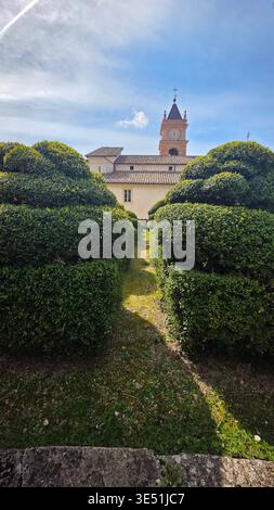 Veroli, Italie, 29 mars 2026 - Certosa dei Trisulti un ancien monastère en Italie. Crédits : Luigi de Pompeis/Alamy Stock photo Banque D'Images