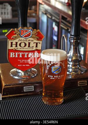 Holts bitter, Royaume-Uni. Banque D'Images