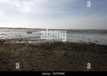 Le village de Ravenglass sur la côte ouest de Cumbria le Lake District Cumbria Angleterre Banque D'Images