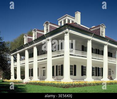 États-Unis. Louisiane. La Nouvelle-Orléans. Maison de plantation. Banque D'Images
