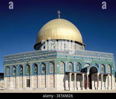 Israël. Jérusalem. Le Dôme du Rocher Banque D'Images