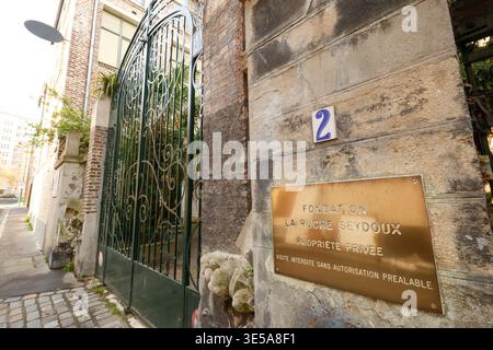 RÉSIDENCE D'ARTISTE LA RUCHE PARIS Banque D'Images