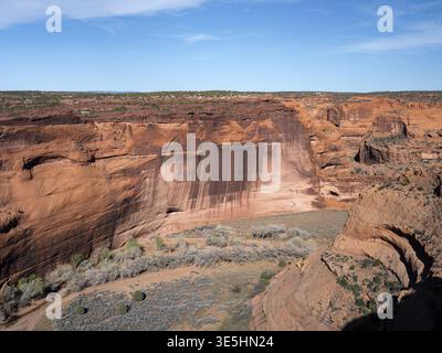 Canyon de Chelly, emplacement : Chinle AZ Banque D'Images