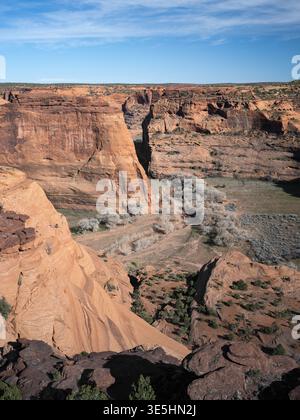 Canyon de Chelly, emplacement : Chinle AZ Banque D'Images