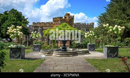 Château de Whitstable, été, KENT Royaume-Uni Banque D'Images