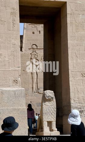 23 février 2026, Assouan, USA : Temple Philae sur l'île d'Agilika près d'Assouan. Le temple a été reconstruit sur l'île après avoir été partiellement submergé lorsque le lac Nasser a été créé par la construction du haut barrage d'Assouan. (Crédit image : © Mark Hertzberg/ZUMA Press Wire) USAGE ÉDITORIAL SEULEMENT ! Non destiné à UN USAGE commercial ! Banque D'Images