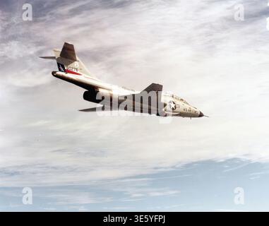 Avion McDonnell F-101B Voodoo - document éditorial, photographe inconnu Banque D'Images