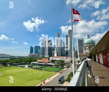 Photographie de voyage Singapore CBD et Downtown Core, National Art Gallery Banque D'Images