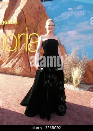 Los Angeles, Californie, USA 7 avril 2026 L'actrice Jennifer Morrison assiste à la première de Los Angeles de HBOÕs Euphoria saison 3 au TCL Chinese Theatre le 7 avril 2026 à Los Angeles, Californie, USA. Photo de Barry King/Alamy Live News Banque D'Images