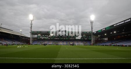 Londres, Royaume-Uni. 09th Apr, 2026. LONDRES, ANGLETERRE, 09 AVRIL : vue générale du stade Selhurst Park lors du match de 1re manche du quart de finale de la ligue de conférence de l'UEFA entre Crystal Palace FC et ACF Fiorentina au Selhurst Park Stadium, Londres, Angleterre, le 9 avril. (Photo de Daniel Weir) crédit : SPP Sport Press photo. /Alamy Live News Banque D'Images