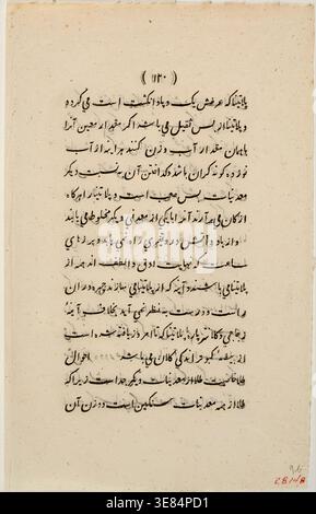 Feuille du livre de texte, 1827. Banque D'Images
