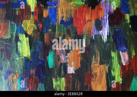 texture de palette de couleur comme fond très agréable Banque D'Images