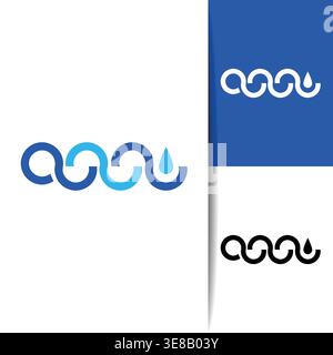 Icônes de plomberie de haute qualité avec un style vectoriel propre comprenant des tuyaux, des robinets, des vannes et des outils. Idéal pour le Web, les applications, la construction et l'industrie Illustration de Vecteur