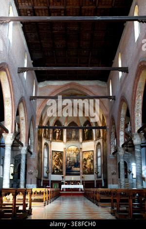 Église de Madonna dell'Orto (Chiesa della Madonna dell'Orto). Venise, Cannaregio, Italie Banque D'Images