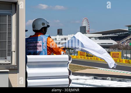 27 mars 2026 ; circuit de Suzuka, Suzuka, Japon ; Grand Prix du Japon FIA de formule 1 2026 ; Journée des essais libres ; première séance d'essais Banque D'Images