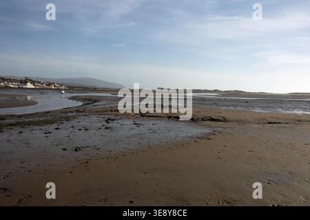 Le village de Ravenglass sur la côte ouest de Cumbria le Lake District Cumbria Angleterre Banque D'Images