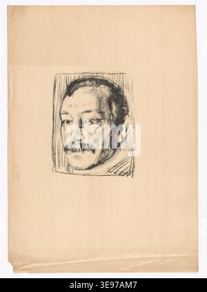 Edvard Munch (1863-1944) est un artiste norvégien dont le travail, profondément lié aux thèmes de la crise existentielle et de la lutte émotionnelle, est emblématique du mouvement expressionniste. Le tirage photographique d’archives MM.G.00341-26 est le reflet de son exploration continue de la peur, de l’anxiété et de la vulnérabilité humaine à travers des graphiques intégrés Banque D'Images