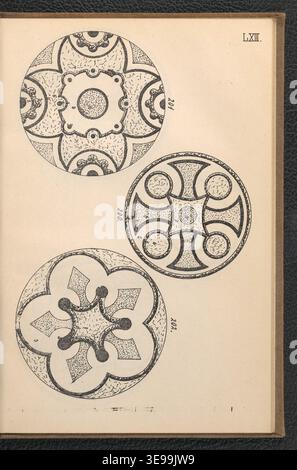 Wincenty Bielski (actif en 1908) est un auteur horticole polonais. Le tirage photographique historique reproduit des pages de son livre de 1908 'Wzory kwietników ogrodowych', servant de manuel pour les jardiniers professionnels et amateurs. Banque D'Images