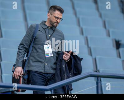 Hampden Park, Glasgow, Royaume-Uni. 18 avril 2026. Scottish Cup Football, Dunfermline Athletic versus Falkirk ; Steven Thompson crédit : action plus Sports/Alamy Live News Banque D'Images