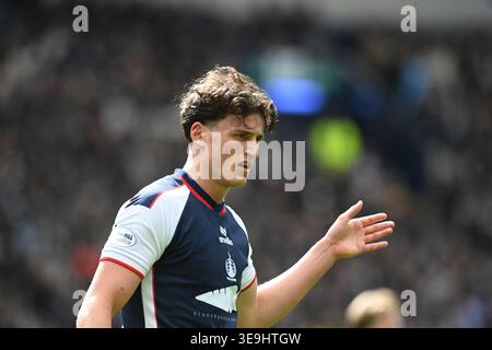 Glasgow, Royaume-Uni. 18 avril 2026. Scottish Gas Scottish Cup semi-finale Barclay Hampden Park . Glasgow 18 avril 26 Dunfermline v Falkirk Barney Stewart of Falkirk Credit : eric mccowat/Alamy Live News Banque D'Images