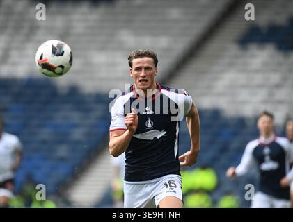 Glasgow, Royaume-Uni. 18 avril 2026. Scottish Gas Scottish Cup semi-finale Barclay Hampden Park . Glasgow 18 avril 26 Dunfermline v Falkirk Barney Stewart of Falkirk Credit : eric mccowat/Alamy Live News Banque D'Images