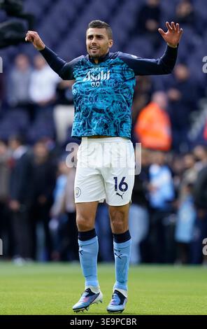 Manchester, Royaume-Uni. 19 avril 2026. Rodri de Manchester City lors du match Manchester City vs Arsenal premier League à l'Etihad Stadium, Manchester. Le crédit photo devrait se lire : Andrew Yates/Sportimage crédit : Sportimage Ltd/Alamy Live News Banque D'Images