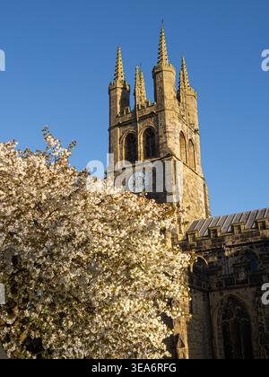 Tideswell to, Derbyshire Banque D'Images