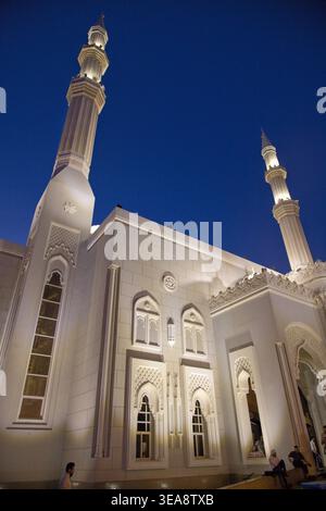 Émirats arabes Unis, Sharjah, Al Noor Mosque, Banque D'Images