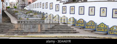 Photo de la promenade de Gran Canaria à Firgas Banque D'Images