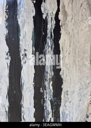 Art acrylique par Athina Fokidou Banque D'Images