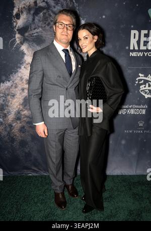 22 avril 2026, New York, NY, États-Unis : Dr Robert L. Parisien et Jaimie Alexander assises Wildlife conservation Society organiseront un cocktail VIP et un événement de lancement de tapis vert pour le REEL WILD New York film Festival. Tenue au Paley Center à New York. Photo image Press/Zuma Press 22 avril 2026. (Crédit image : © photo image Press via ZUMA Press Wire) USAGE ÉDITORIAL SEULEMENT ! Non destiné à UN USAGE commercial ! Banque D'Images