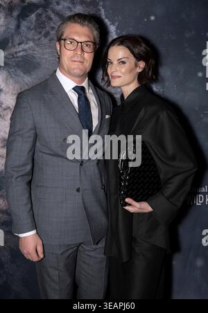 22 avril 2026, New York, NY, États-Unis : Dr Robert L. Parisien et Jaimie Alexander assises Wildlife conservation Society organiseront un cocktail VIP et un événement de lancement de tapis vert pour le REEL WILD New York film Festival. Tenue au Paley Center à New York. Photo image Press/Zuma Press 22 avril 2026. (Crédit image : © photo image Press via ZUMA Press Wire) USAGE ÉDITORIAL SEULEMENT ! Non destiné à UN USAGE commercial ! Banque D'Images