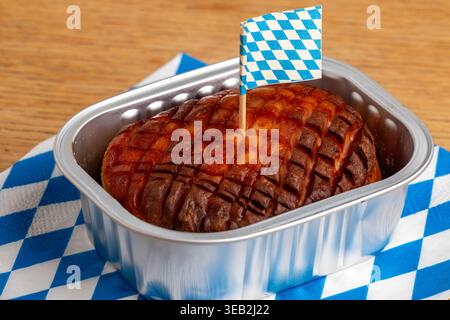 pain de viande, fleischkäse, leberkase, pains de viande Banque D'Images