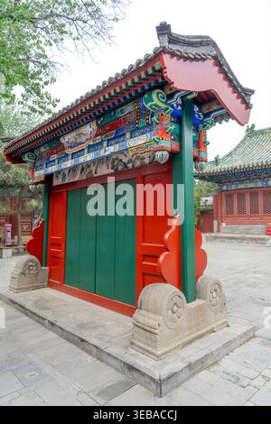 Architecture traditionnelle chinoise du pavillon Banque D'Images