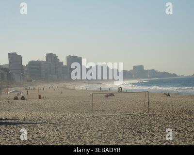 Delfim Moreira Avenue, Vieira Souto Avenue, Leblon, Ipanema, Rio de Janeiro, Brésil Banque D'Images