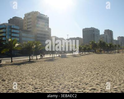 Delfim Moreira Avenue, Vieira Souto Avenue, Leblon, Ipanema, Rio de Janeiro, Brésil Banque D'Images