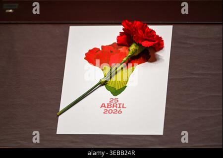 Lisbonne, Lisbonne, Portugal. 25 avril 2026. Crédit : ZUMA Press, Inc/Alamy Live News Banque D'Images