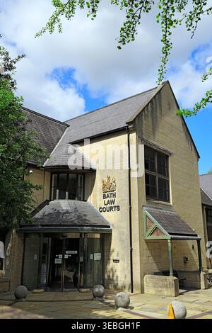 Bath and Wansdyke Magistrates court, Bath, Somerset. Banque D'Images